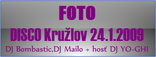 Disco Kruzlov 24.1.